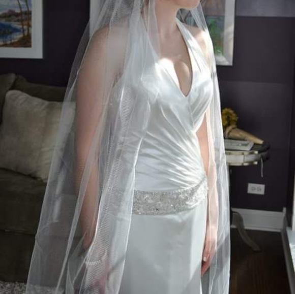 David's Bridal wedding gown - Picture 2 of 7